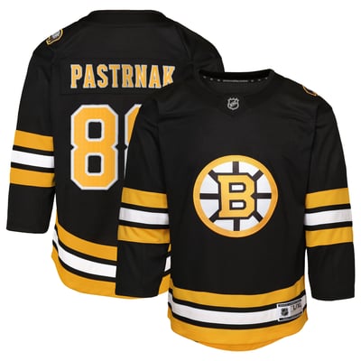 Toddler Boston Bruins David Pastrnak Outerstuff Black Home Replica Player Jersey